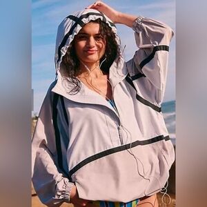 NWOT | FP Movement By Free People | Care Like The Wind Colorblock Anorak | S